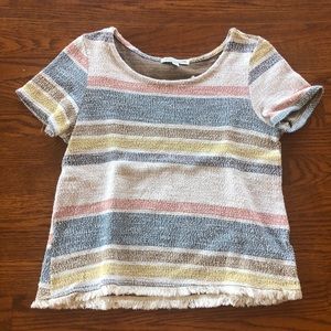 Striped Short Sleeve Shirt
